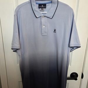 Psycho Bunny Grey Ombre Poli